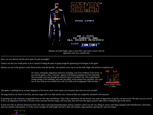 batmanreview screenshot