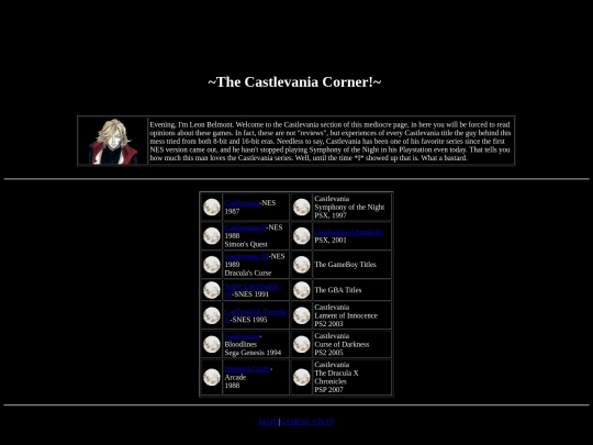 castlemania screenshot