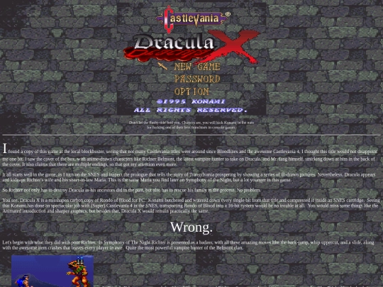 castlevaniax screenshot
