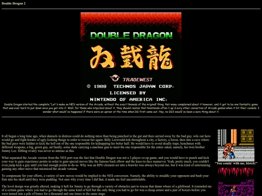 doubledragon screenshot