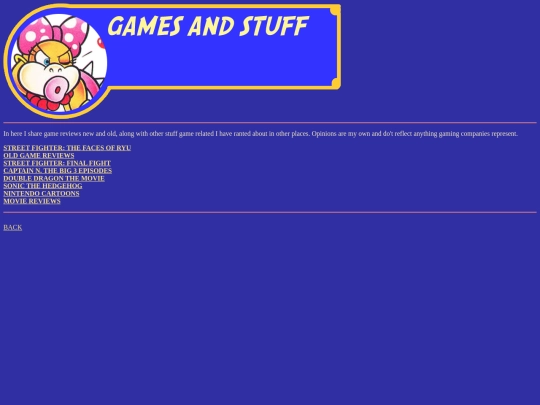 gamesandstuff screenshot
