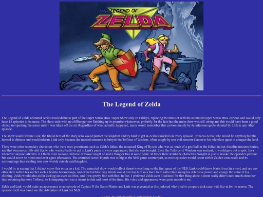 legendofzeldatoon screenshot