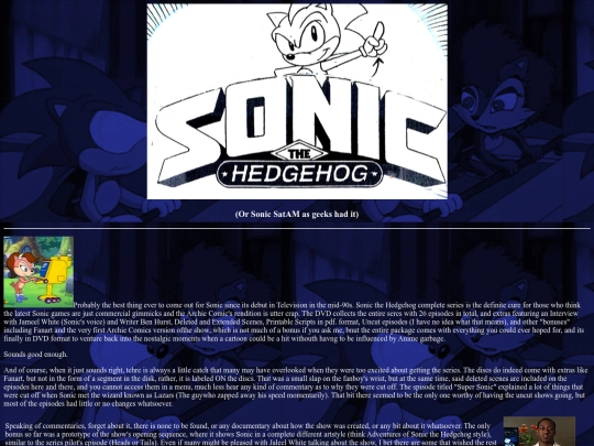 sonicsatamdvd screenshot