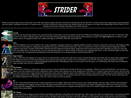 strider screenshot