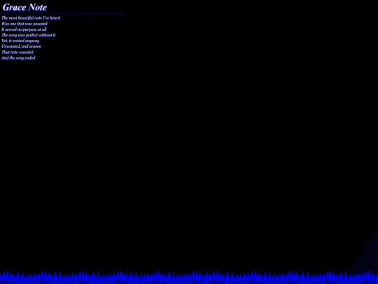 poetry/page 3/grace-note screenshot