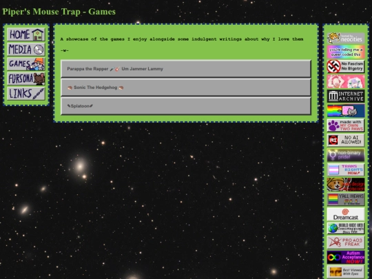 games screenshot
