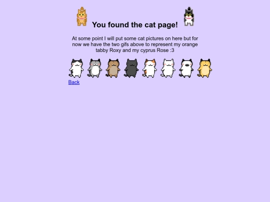 cats screenshot