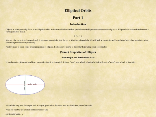astronomy/elliptical_orbit screenshot