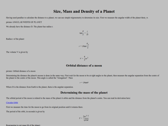 astronomy/size_of_planet screenshot