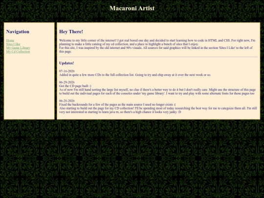 index screenshot