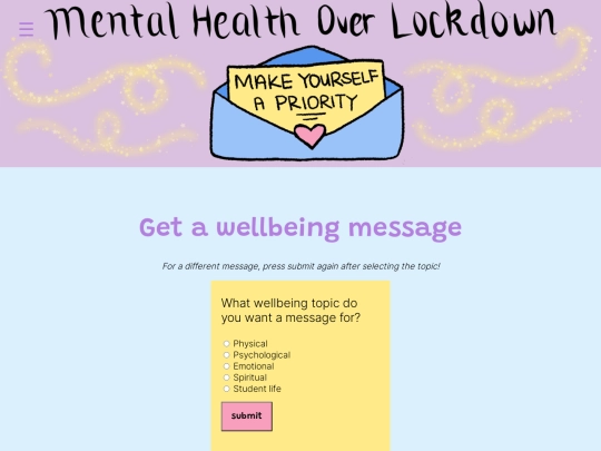message screenshot