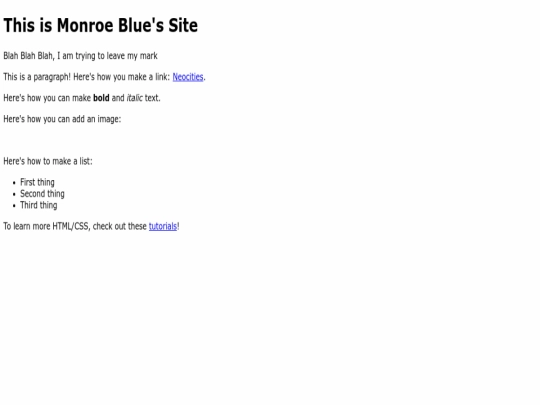index screenshot