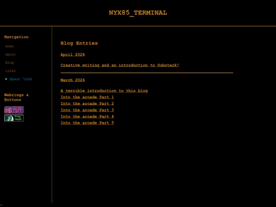 blog screenshot
