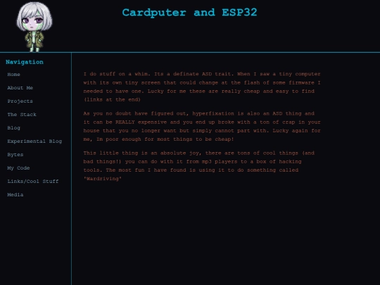 codeandcarbon/cardputer screenshot