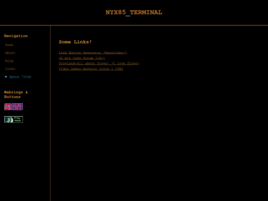 links screenshot