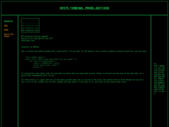 nyx75/asciigen screenshot
