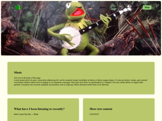 Music screenshot