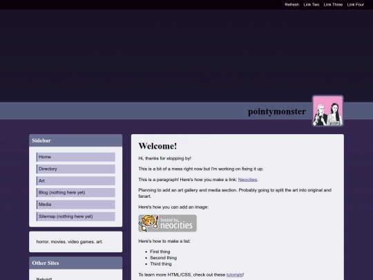 index screenshot