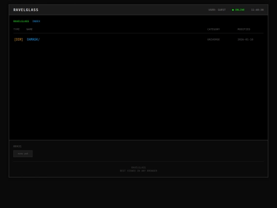 index screenshot