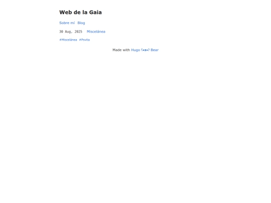 blog screenshot