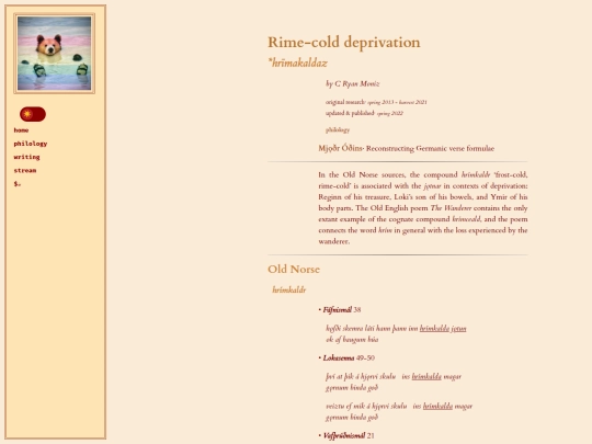 speechlore/mead/rimecold screenshot