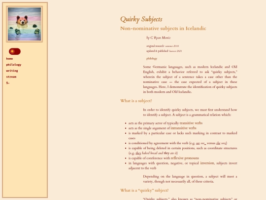 speechlore/quirky screenshot