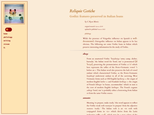 speechlore/reliquie_gotiche screenshot