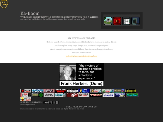 site screenshot
