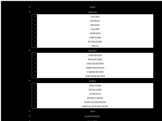 testsite screenshot