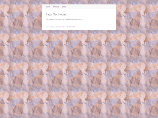blog/not_found screenshot