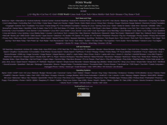 foss screenshot