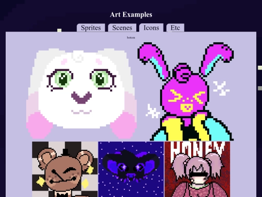 art/icons screenshot