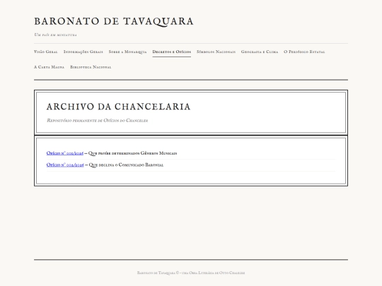 chancelaria screenshot