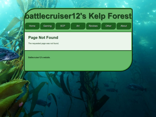 not_found screenshot