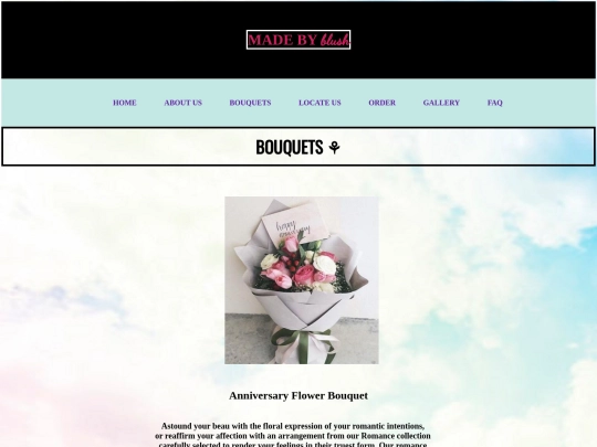 Anniversasrybouquet screenshot