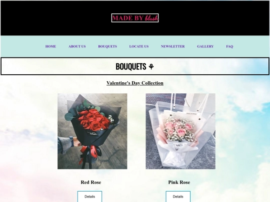 bouquet screenshot