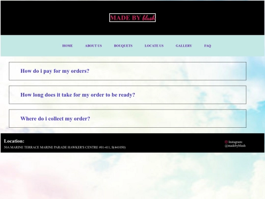 faq screenshot