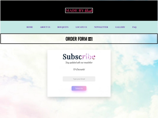 newsletter screenshot