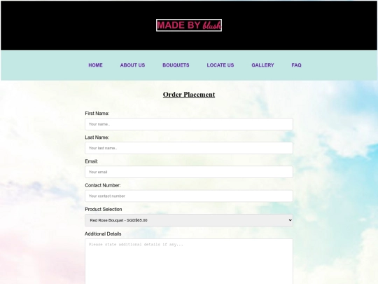 orders screenshot