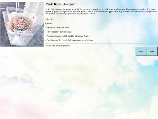 pinkrose screenshot