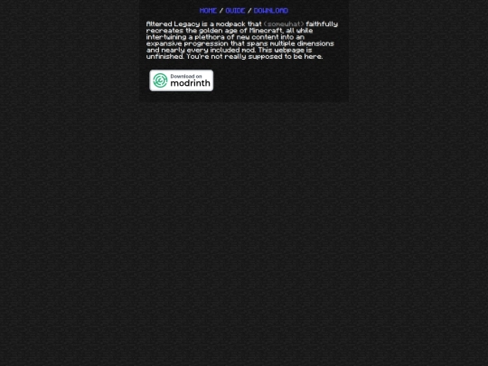 altered-legacy screenshot