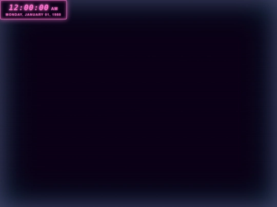 test/clock screenshot
