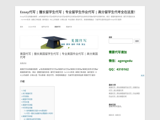 美国代写 screenshot