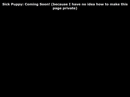 Miscellaneous/Short-Stories/Sick-Puppy screenshot
