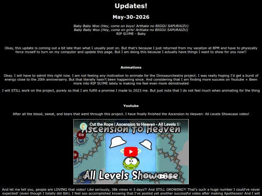 Updates/05-31-2026 (My Ascension To Heaven! (and some updates too ig)) screenshot