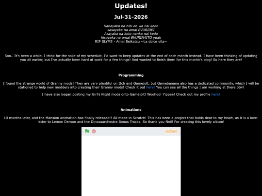 Updates/07-31-2026 (THE MANSION ANIMATION IS COMPLETE!! (and other stuff lol)) screenshot