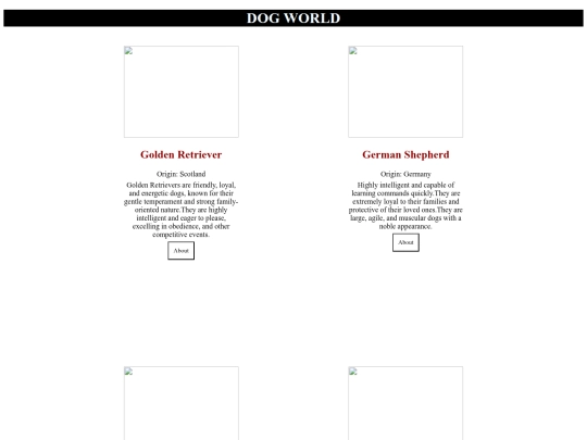 Gokul/Task 5/Dogworld screenshot