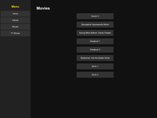 movies screenshot