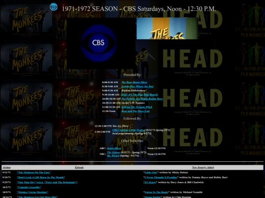 SaturdayAfternoon/CBS_71-72 screenshot