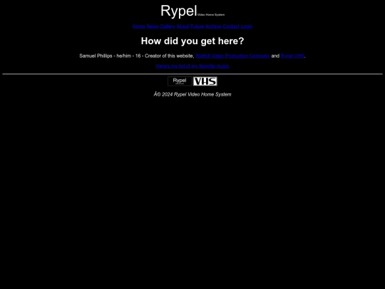 credits screenshot